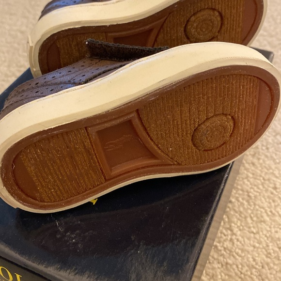 NEW Toddler Polo Ralph Lauren EZ Alex Wingtip Oxfords - Picture 4 of 5